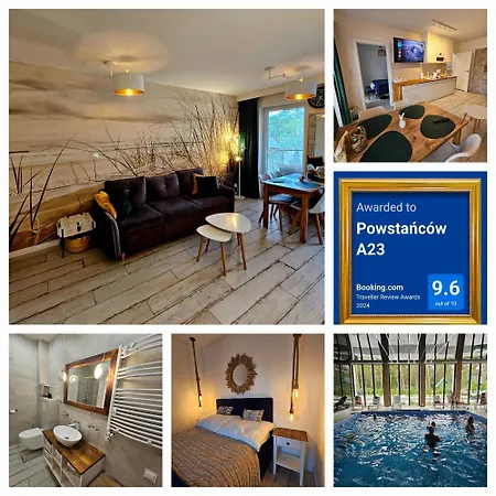 Apartmán Powstancow A23 Z Dostepem Do Basenu Baltic *